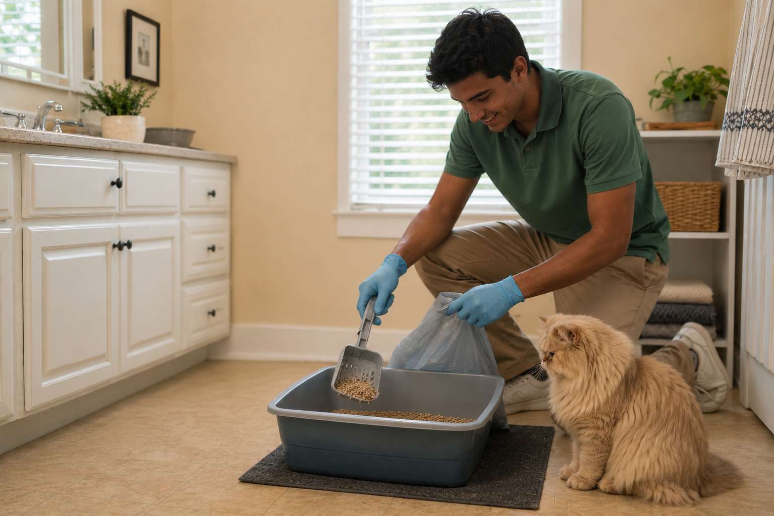 Drop-in pet sitting
